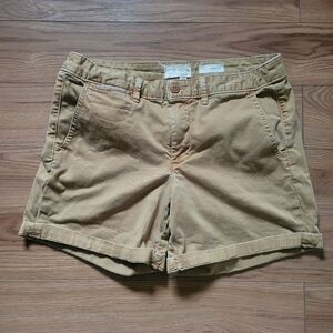Chino By Anthropologie | Khaki Shorts 28 Relaxed Outdoors Beach Travel Gorpcore